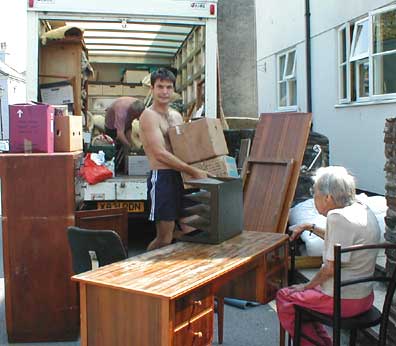 joyce directs the traffic